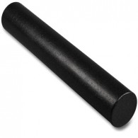 Ролик массажный для йоги INDIGO Foam roll IN023 15*90 см Черный