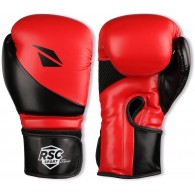 Перчатки боксёрские RSC PU FLEX BF BX 023 6 унций Красно-черный